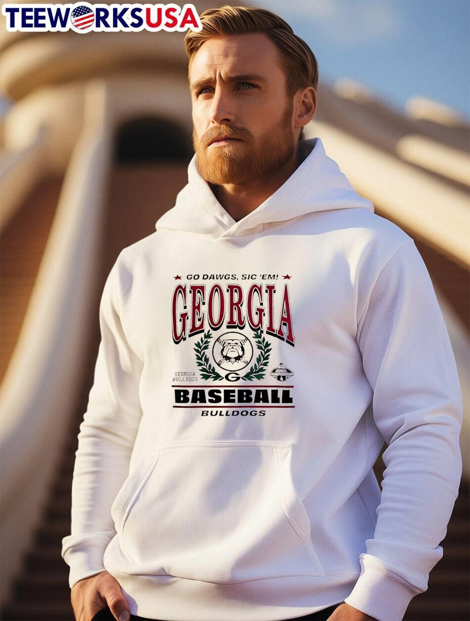 Go Dawgs Sic Em Georgia Bulldogs Baseball Championship T-Shirt