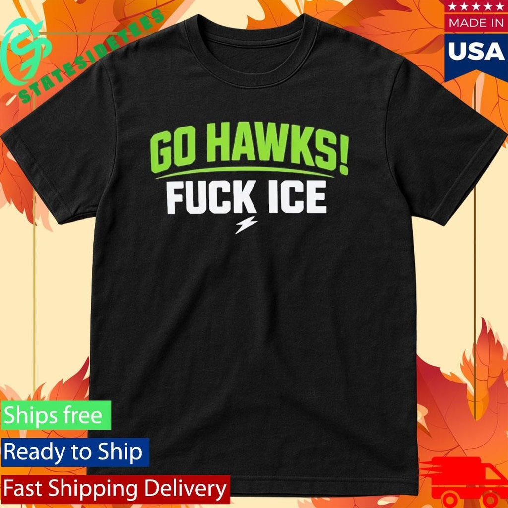 Go Hawks Fuck Ice Shirt Unisex , , , Long Sleeve Tee