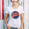 God Bless America Patriotic 4th July Shirt Independence Day Vintage Usa Pride Shirt American Flag Shirt T-Shirts
