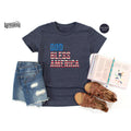 God Bless America Shirt 4th July Shirt American America Shirt Memorial Day Veteran 4th July Usa Flag T-Shirts