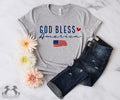 God Bless America Shirt 4th July Shirt Independence Day Shirt Memorial Day Patriotic Shirt 4th July T-Shirts