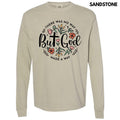 God Made Way Long Sleeve Comfort Colors 'NLB' T-Shirts