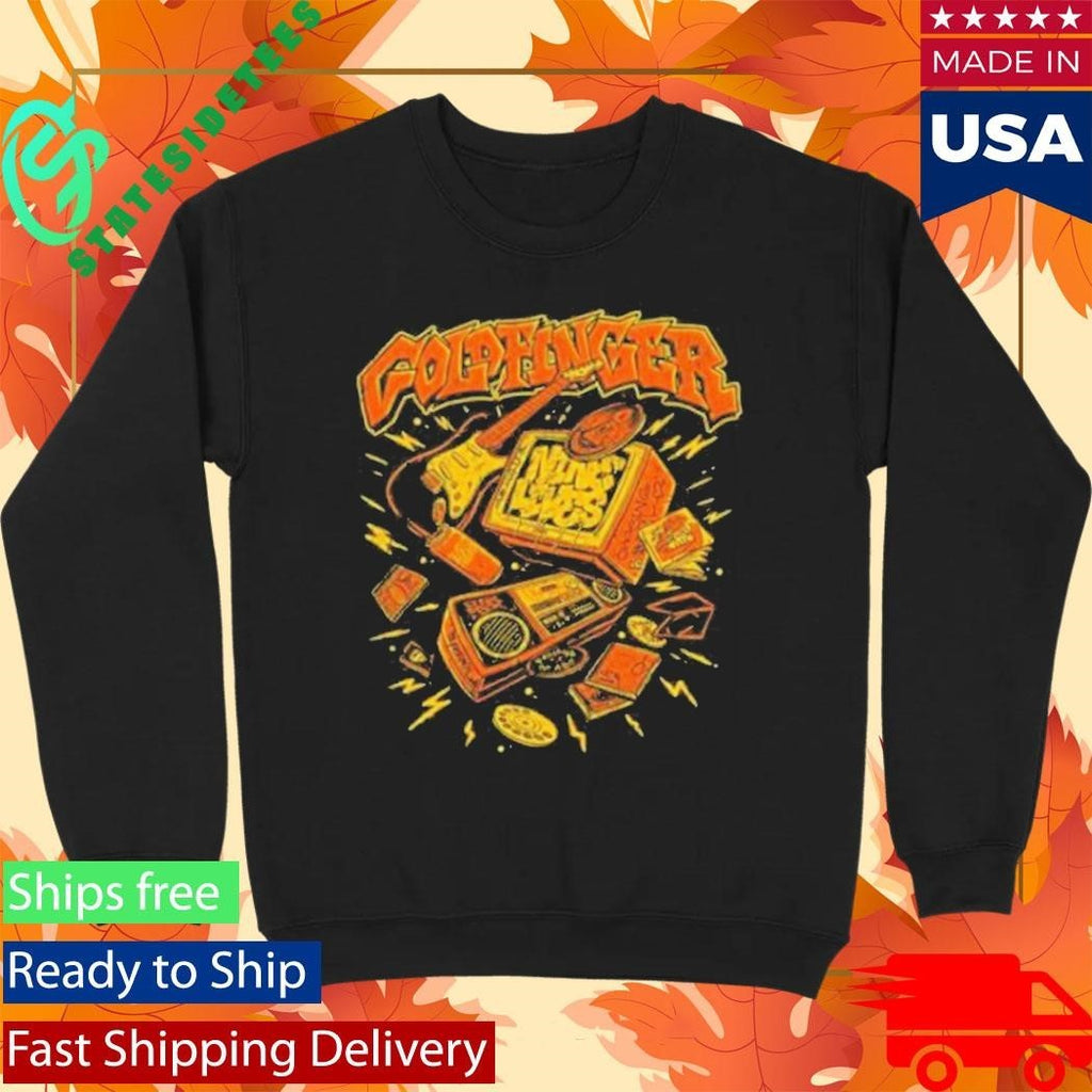 Goldfinger Music Nine Lives Shirt Unisex , , , Long Sleeve Tee