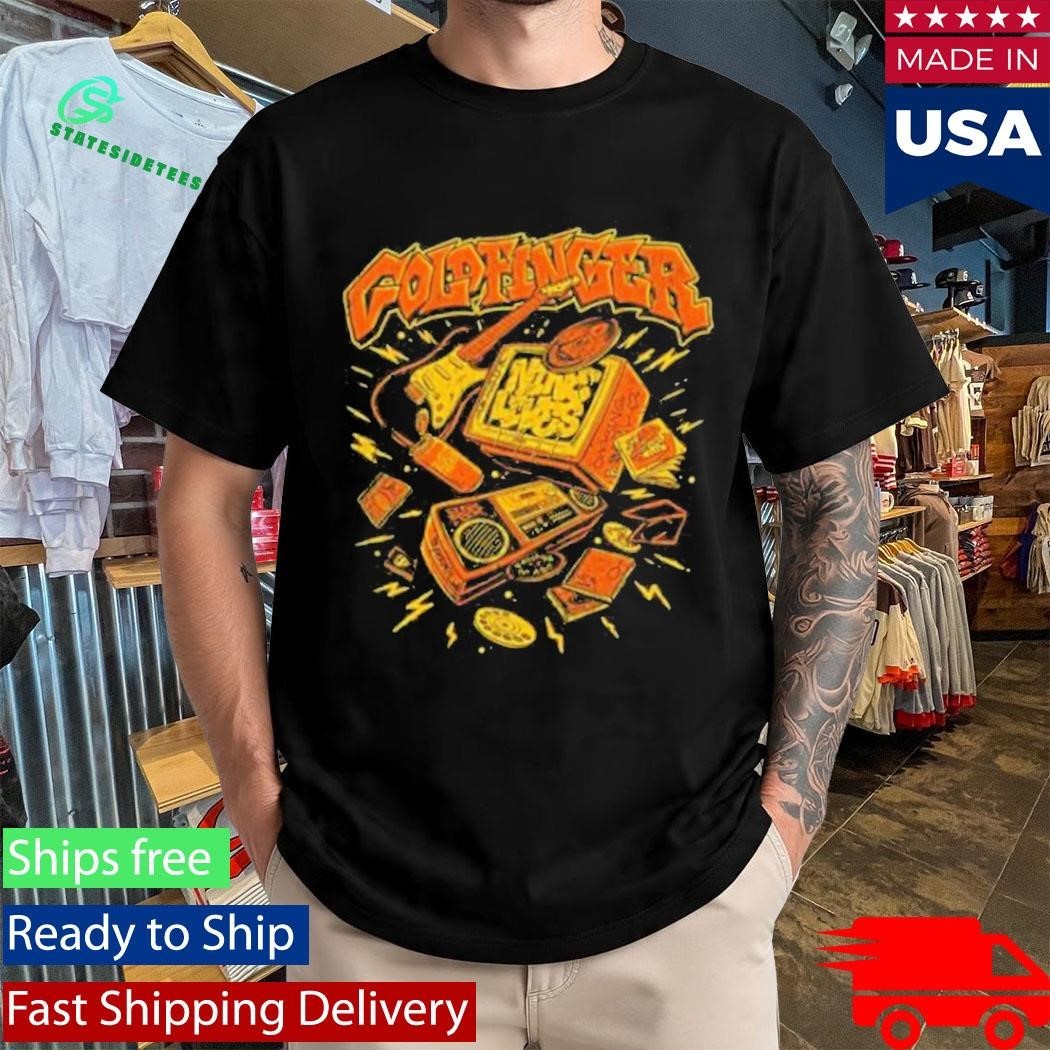 Goldfinger Music Nine Lives Shirt Unisex , , , Long Sleeve Tee