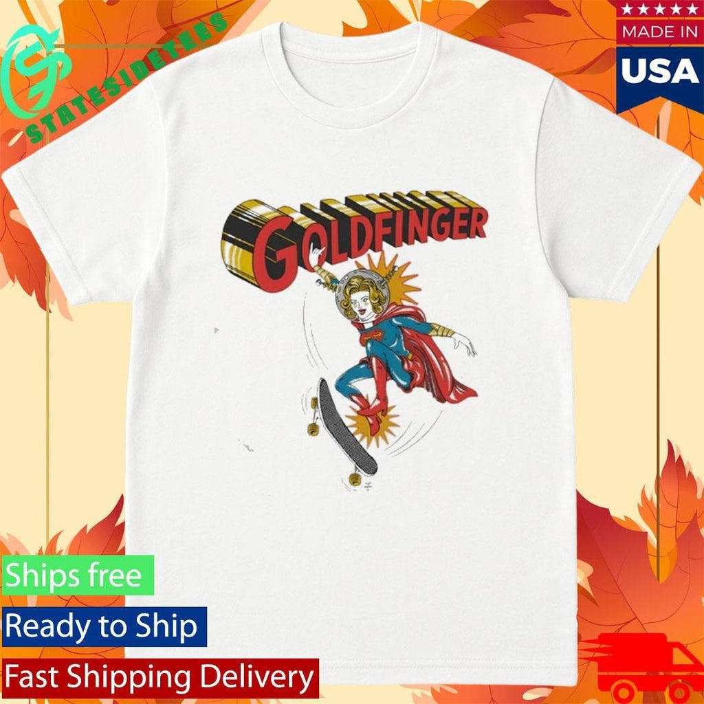 Goldfinger Superwoman Shirt Unisex , , , Long Sleeve Tee