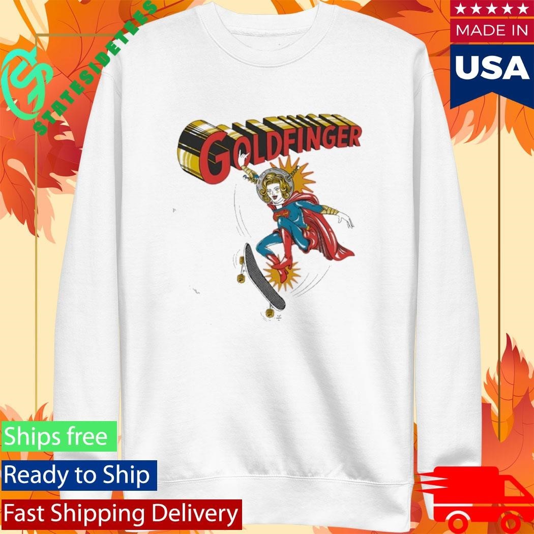 Goldfinger Superwoman Shirt Unisex , , , Long Sleeve Tee