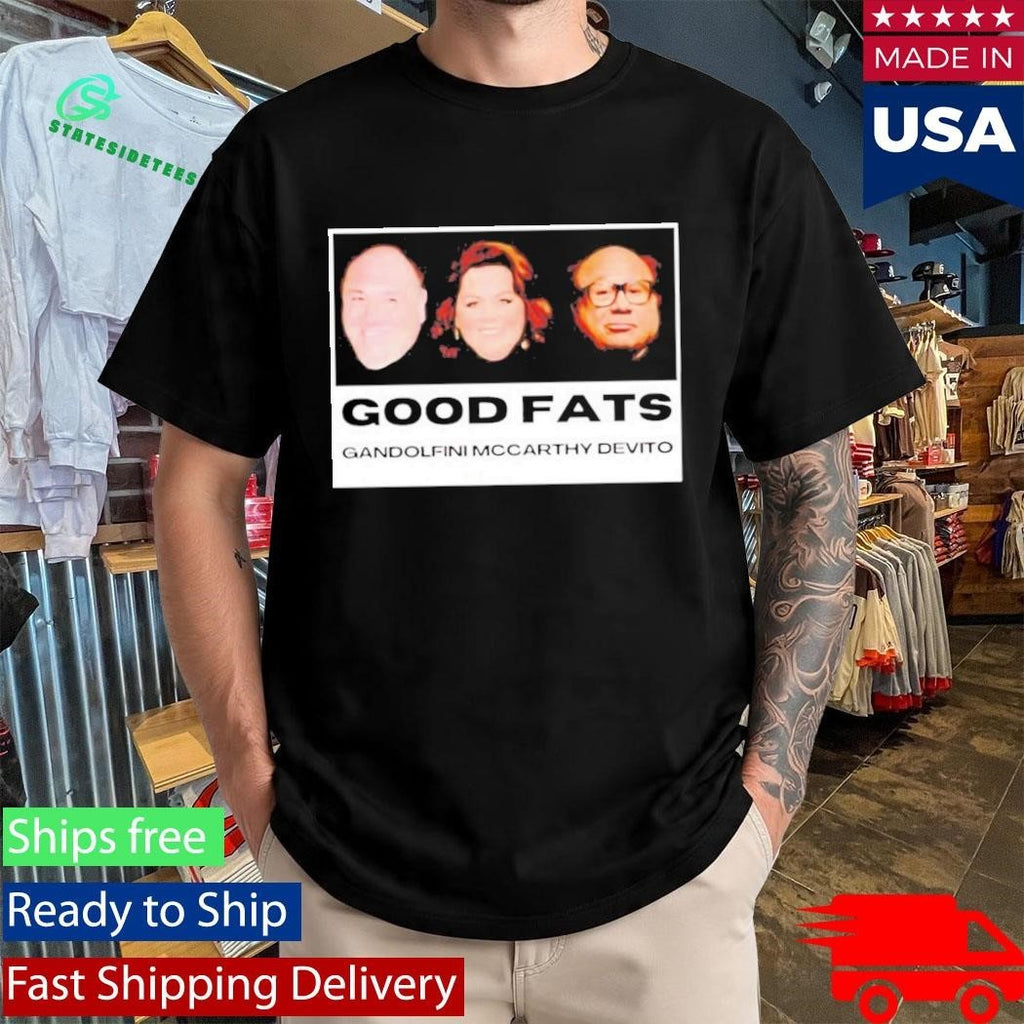 Good Fats Gandolfini Mccarthy Devito Shirt Unisex , , , Long Sleeve Tee