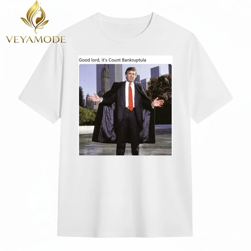 Good lord, it’s Count Bankruptula Trump tee Unisex , , , Long Sleeve Tee