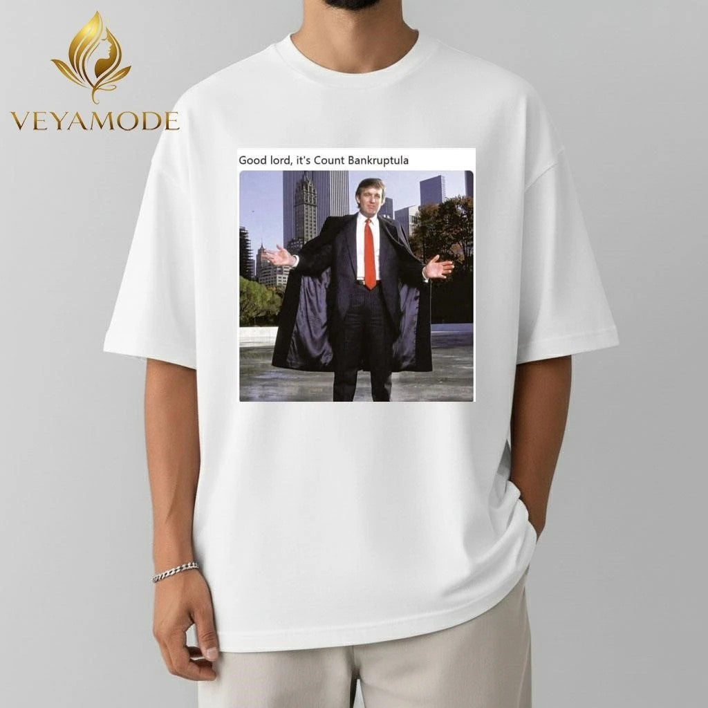 Good lord, it’s Count Bankruptula Trump tee Unisex , , , Long Sleeve Tee