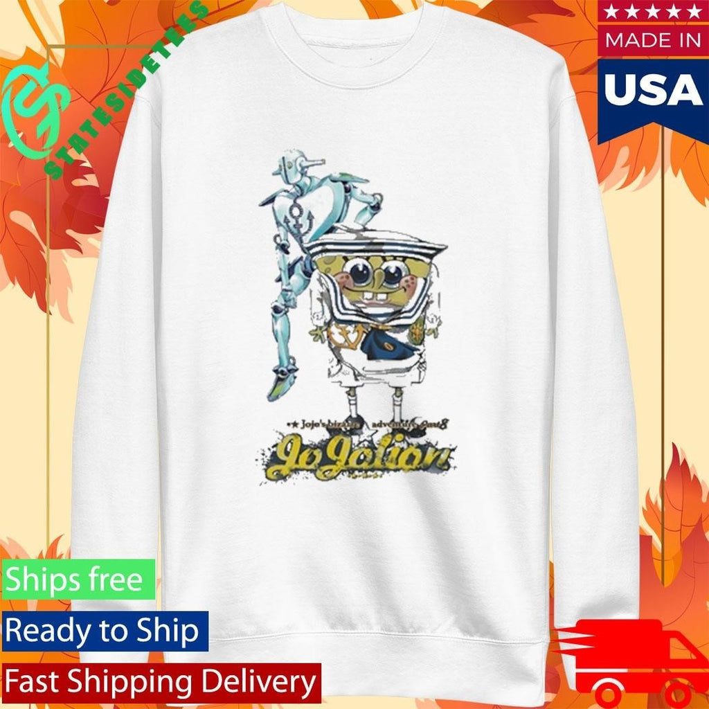 Goofyahhtees Sponge Jojo Shirt Unisex , , , Long Sleeve Tee