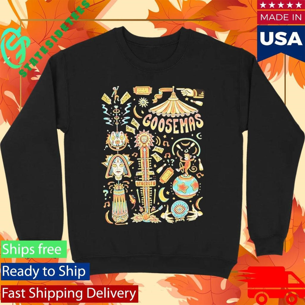 Goose at Amica Mutual Pavilion, Providence Dec 12-13 2025 Event Shirt Unisex , , , Long Sleeve Tee