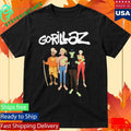 Gorillaz The Mountain Group Portrait Unisex , , , Long Sleeve Tee