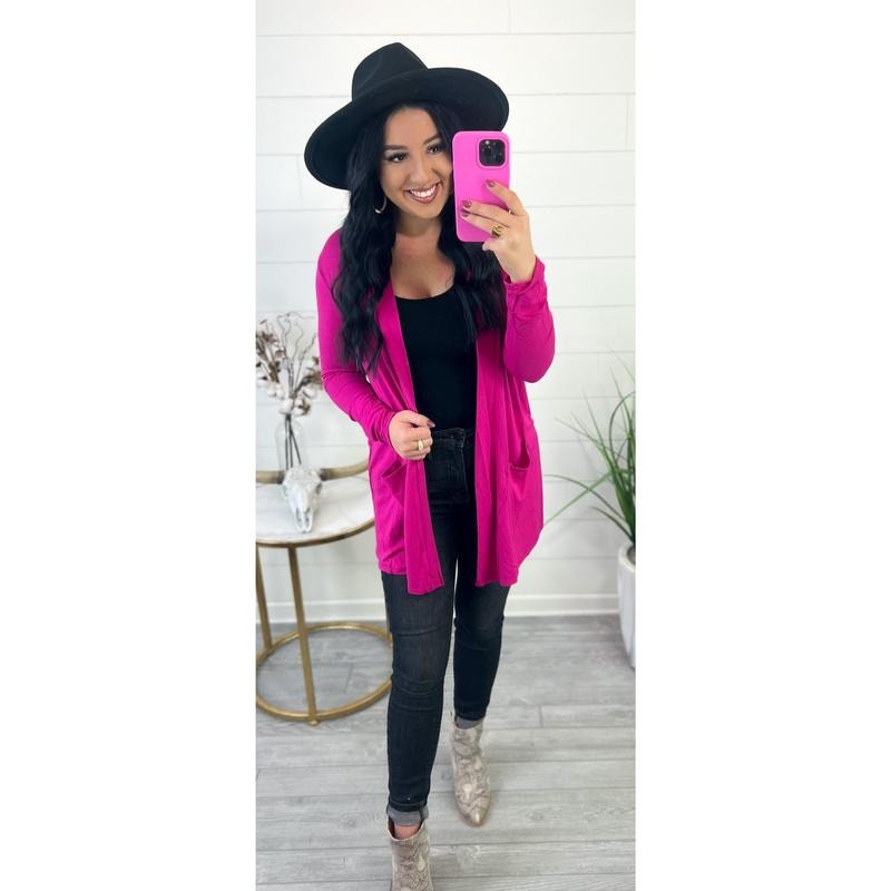 Gracie Open Front Cardigan T-Shirts