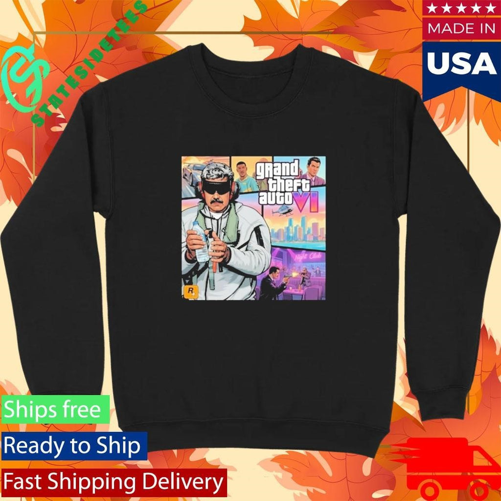 Grand Theft Auto Vi Gta 6 Nicolas Maduro Captured Shirt Unisex , , , Long Sleeve Tee