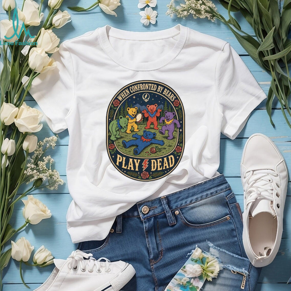 Grateful Dead Dancing Bears Play Dead Music Band Tee Unisex T-shirt, Sweatshirt, Hoodie (1)