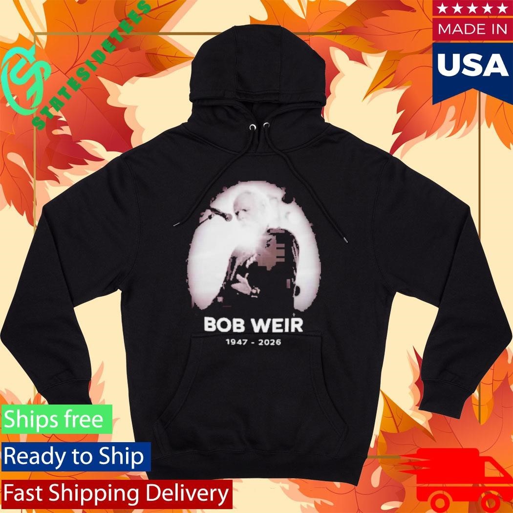 Grateful Dead Inspired Rip Bob Weir Memorial 1947-2026 Shirt Unisex , , , Long Sleeve Tee