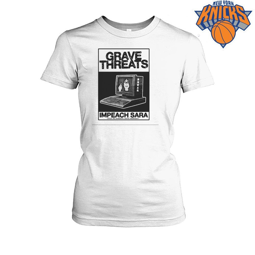 Grave Threats Impeach Sara Lahat Ng Sangkot Dapat Managot Computer Vintage Shirt