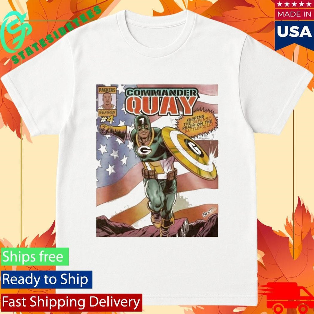 Green Bay Packers Commander Quay Walker Shirt Unisex , , , Long Sleeve Tee