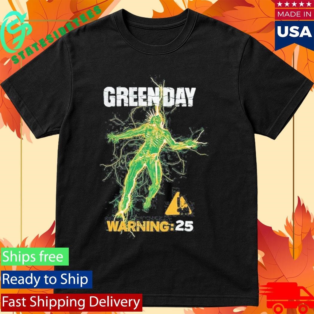 Green Day Warning 25 Album Shirt Unisex , , , Long Sleeve Tee