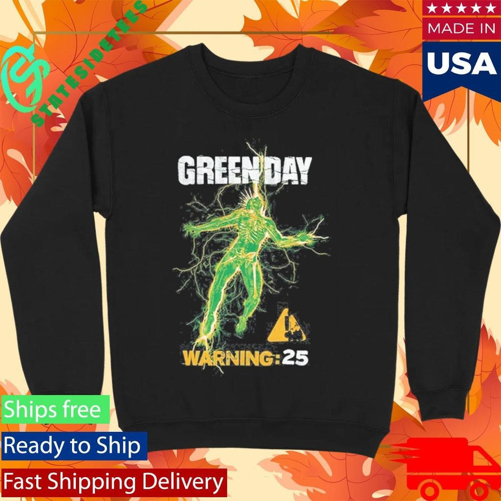 Green Day Warning 25 Album Shirt Unisex , , , Long Sleeve Tee