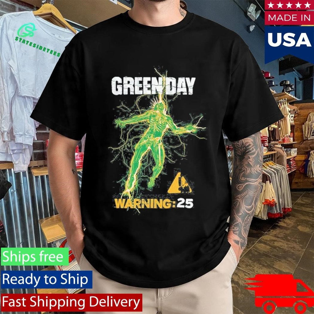 Green Day Warning 25 Album Shirt Unisex , , , Long Sleeve Tee