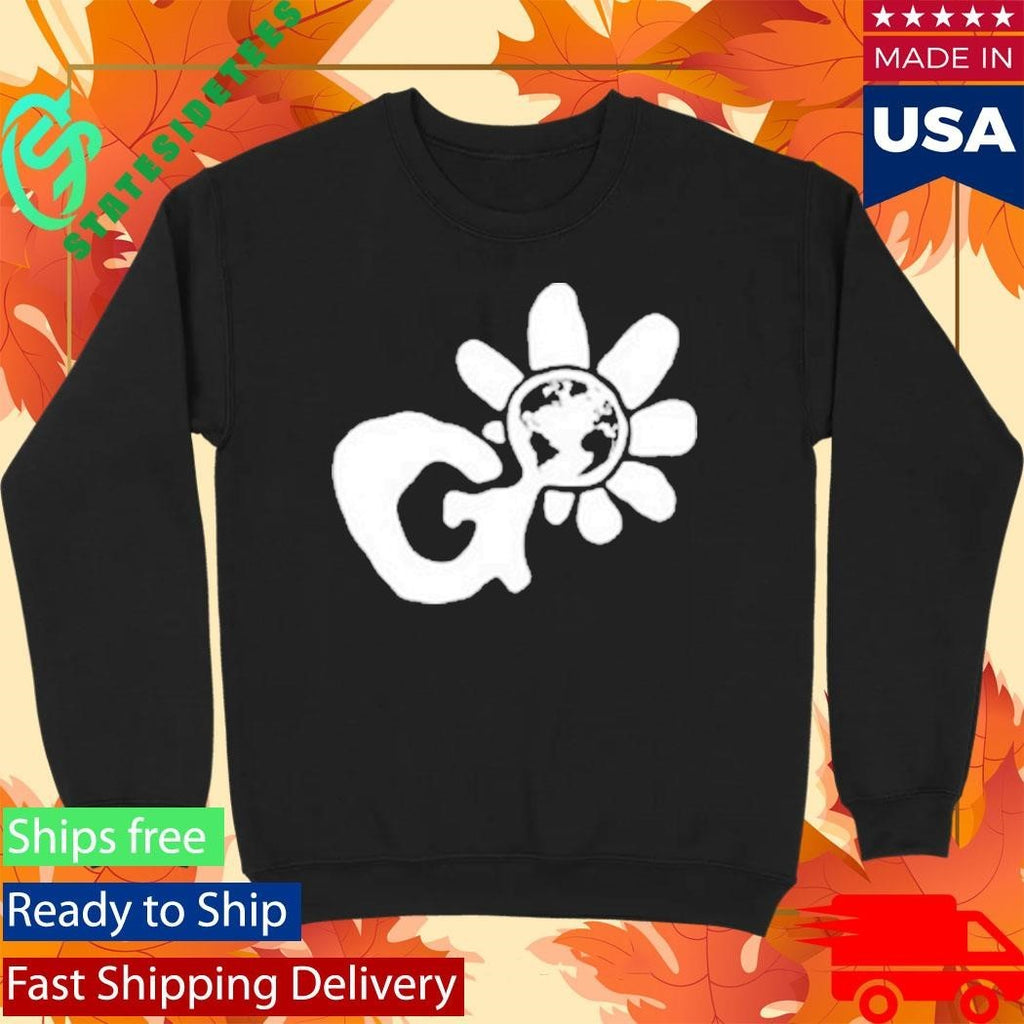 Green Party Sunflower Shirt Unisex , , , Long Sleeve Tee