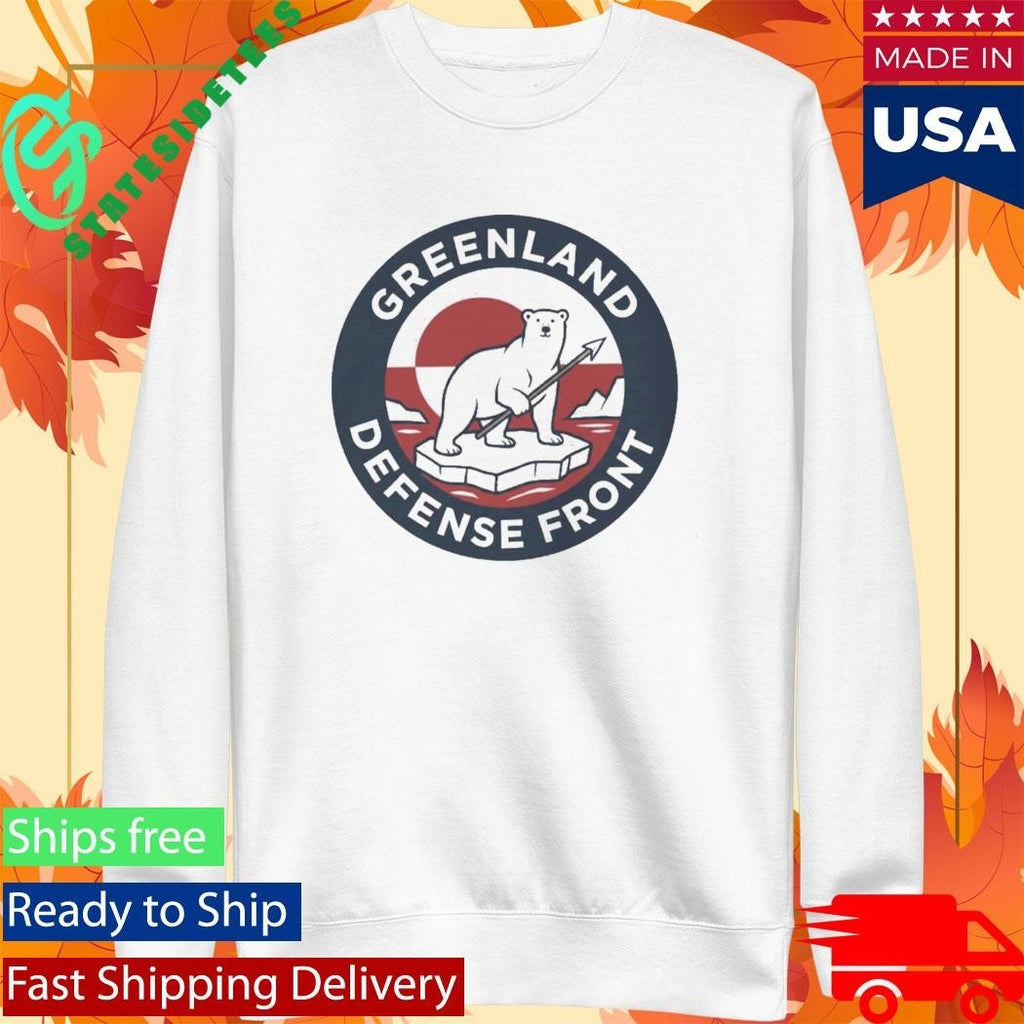 Greenland Defense Front Shirt Unisex , , , Long Sleeve Tee