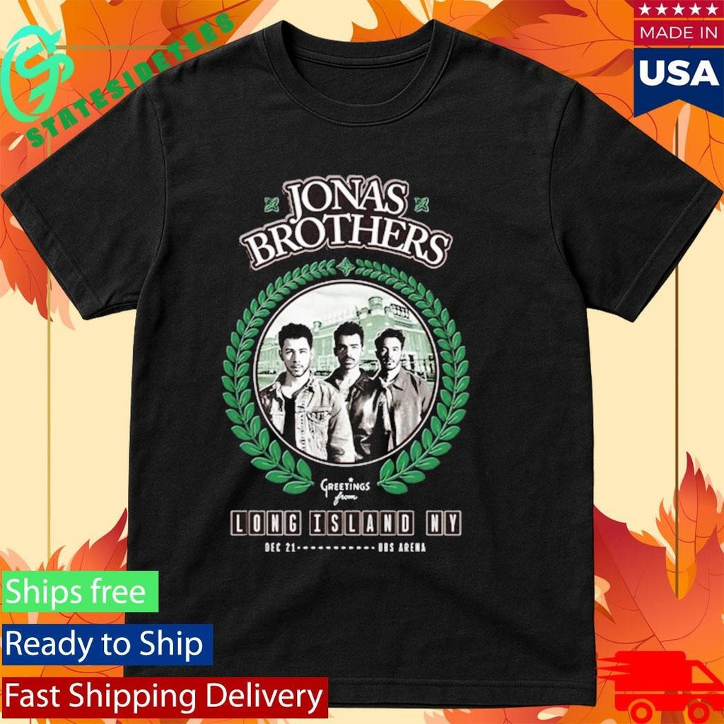 Greetings From Your Hometown Elmont, NY Crew Jonas Brothers Shirt Unisex , , , Long Sleeve Tee