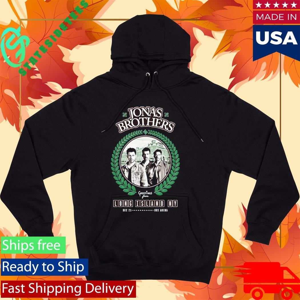 Greetings From Your Hometown Elmont, NY Crew Jonas Brothers Shirt Unisex , , , Long Sleeve Tee