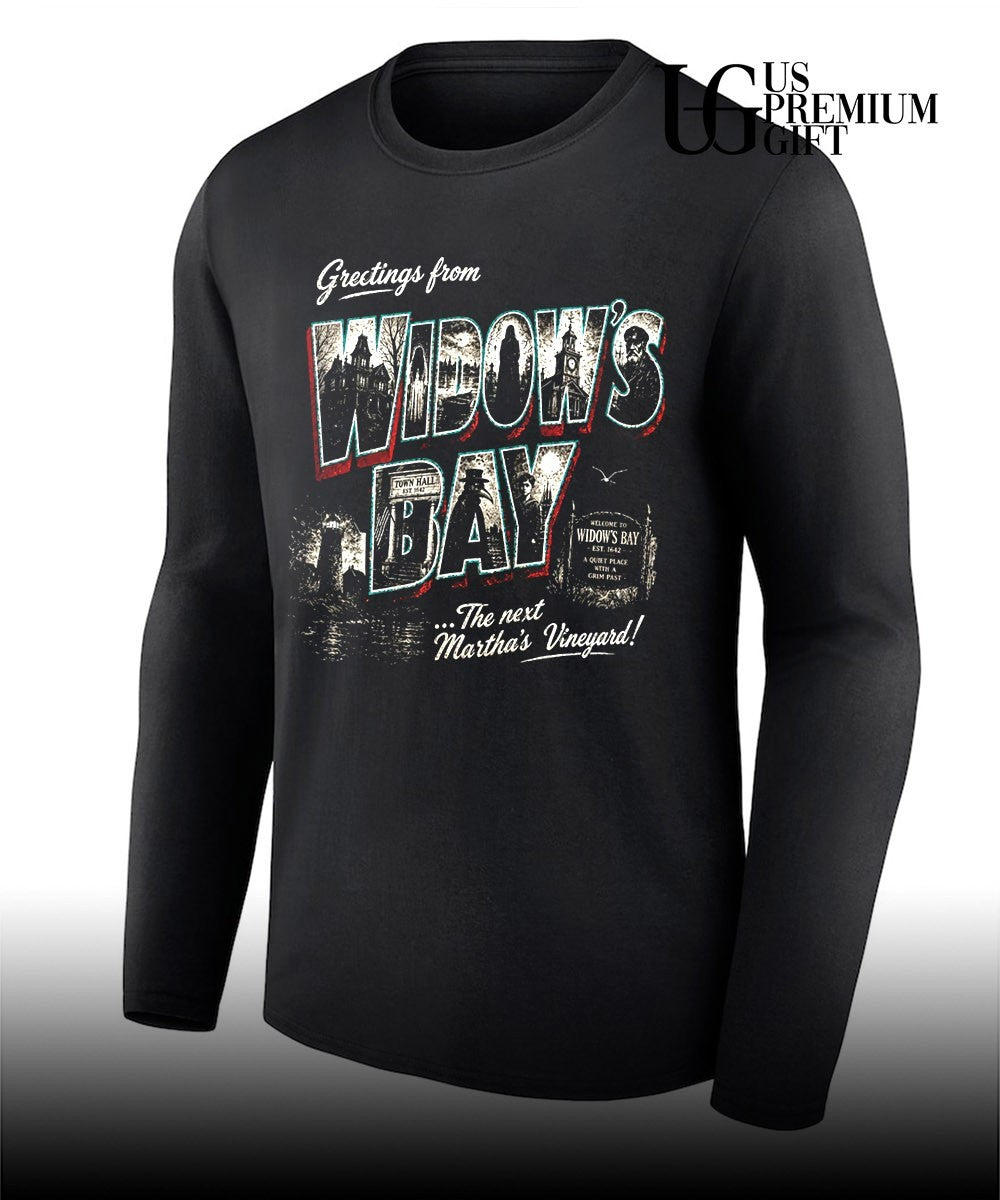 Greetings from Widow’s Bay Vintage Horror shirt