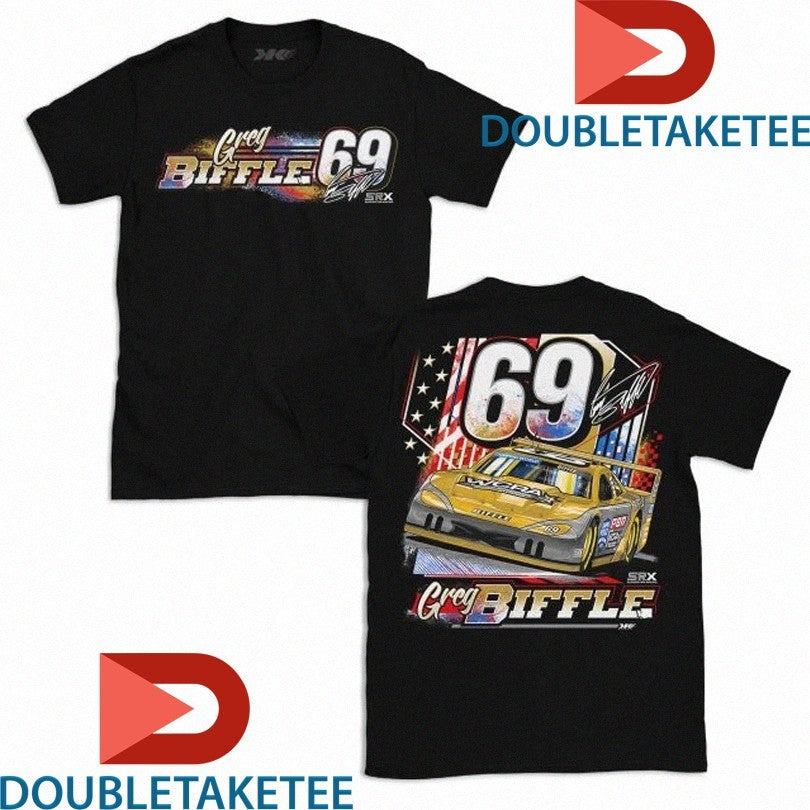 Greg Biffle #69 SRX Unisex , , , Long Sleeve Tee
