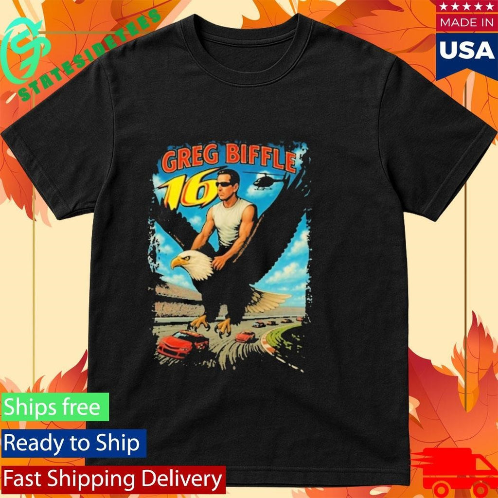 Greg Biffle Freedom 500 Eagle Shirt Unisex , , , Long Sleeve Tee