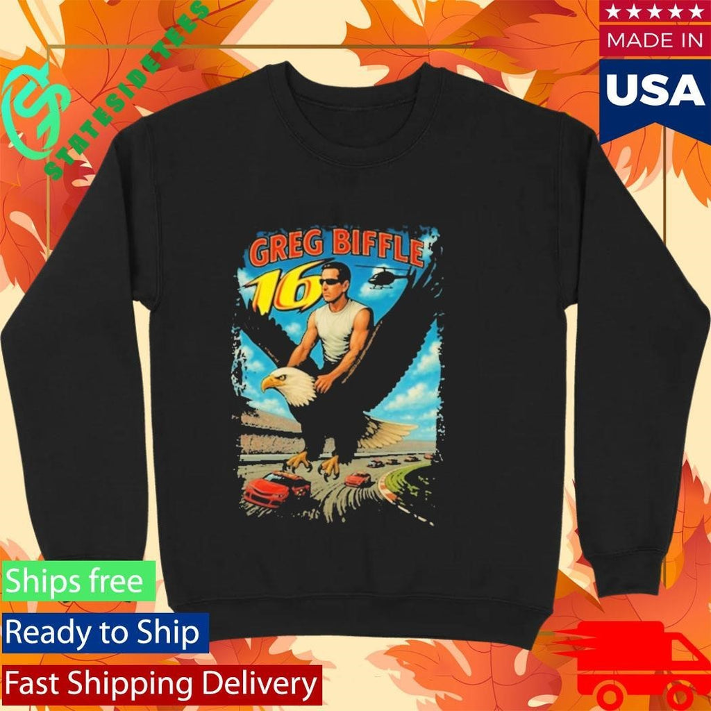 Greg Biffle Freedom 500 Eagle Shirt Unisex , , , Long Sleeve Tee