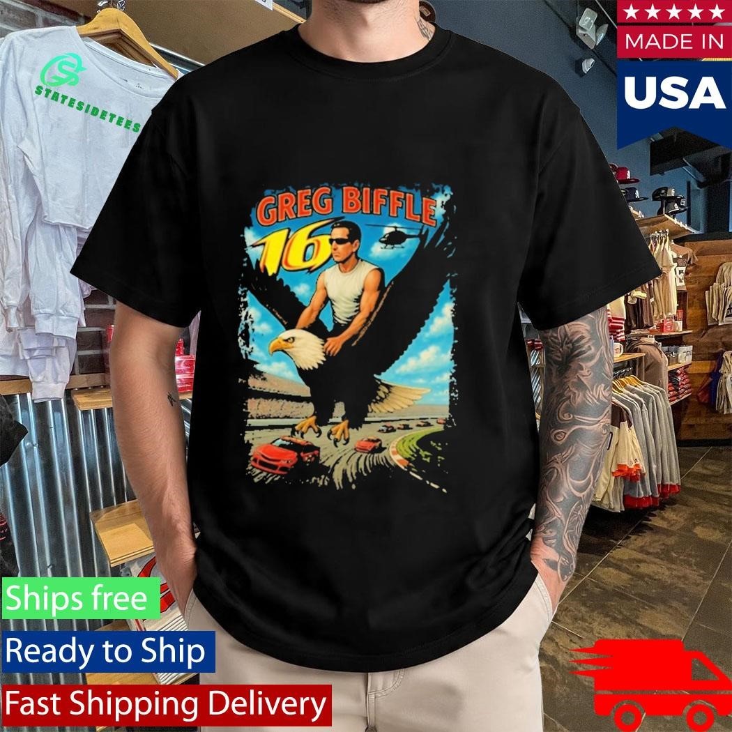 Greg Biffle Freedom 500 Eagle Shirt Unisex , , , Long Sleeve Tee