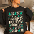 Group 7 Group Seven Party Shirt Elite TikTok Squad Trend Viral Meme Culture Social Media Trend T-Shirts