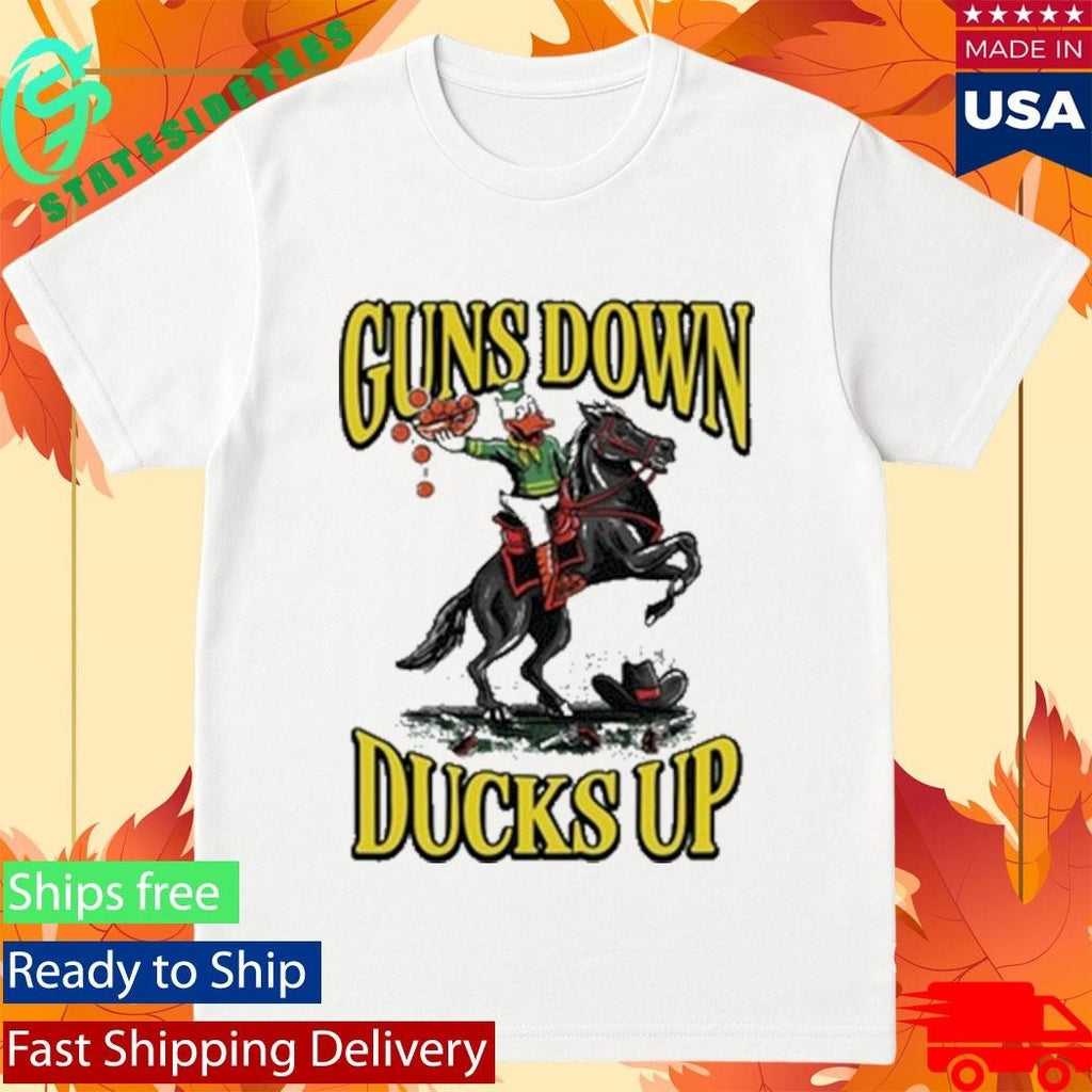 Guns Down Ducks Up Pocket Shirt Unisex , , , Long Sleeve Tee