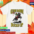 Guns Down Ducks Up Pocket Shirt Unisex , , , Long Sleeve Tee