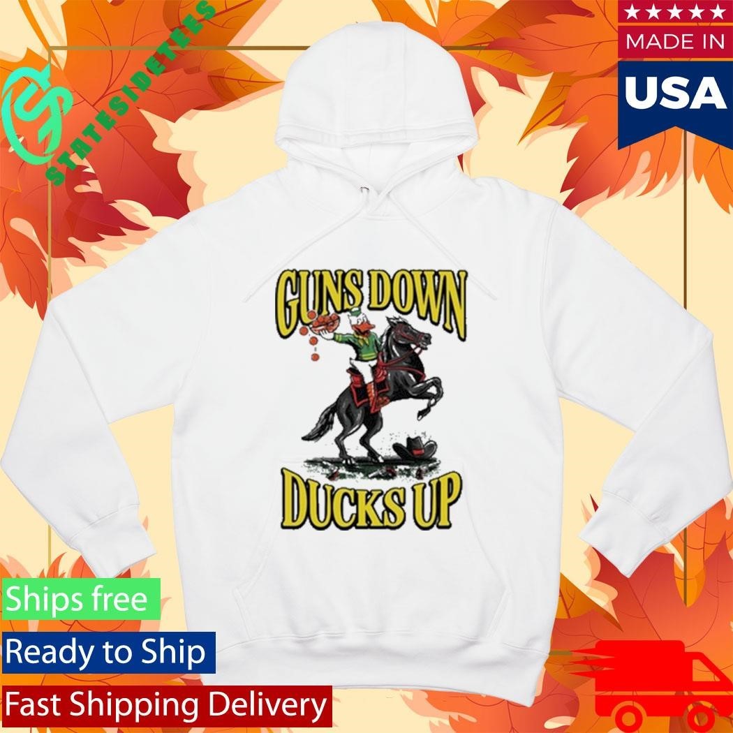 Guns Down Ducks Up Pocket Shirt Unisex , , , Long Sleeve Tee