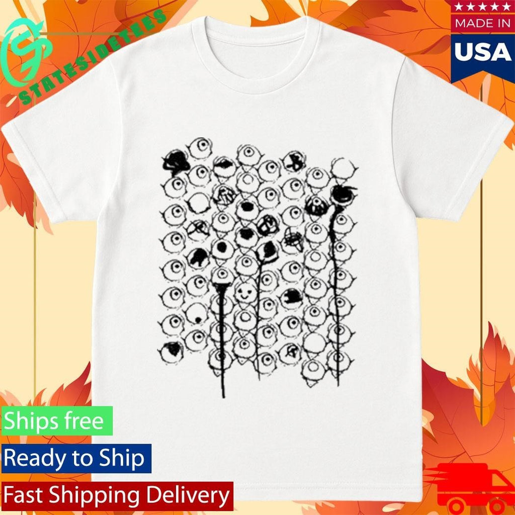 Guqqie White Eye Shirt Unisex , , , Long Sleeve Tee