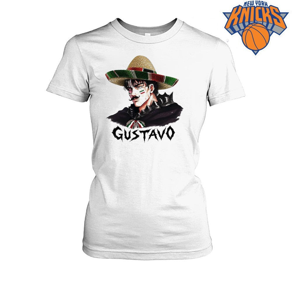Gustavo Guts Berserk Mexican Sombrero Mustache Anime Shirt