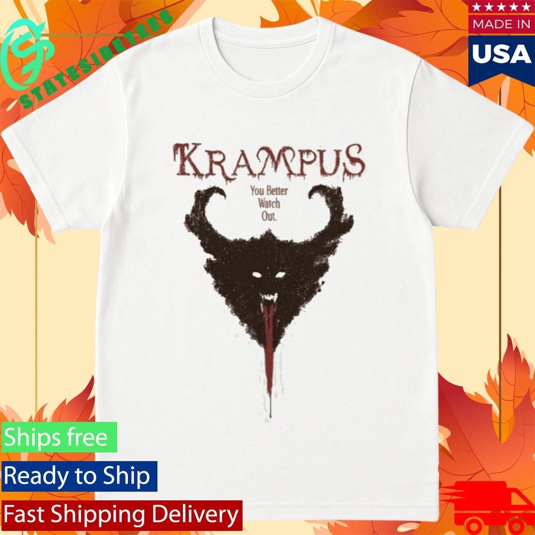 Gutter Garbs Krampus Teaser Shirt Unisex , , , Long Sleeve Tee