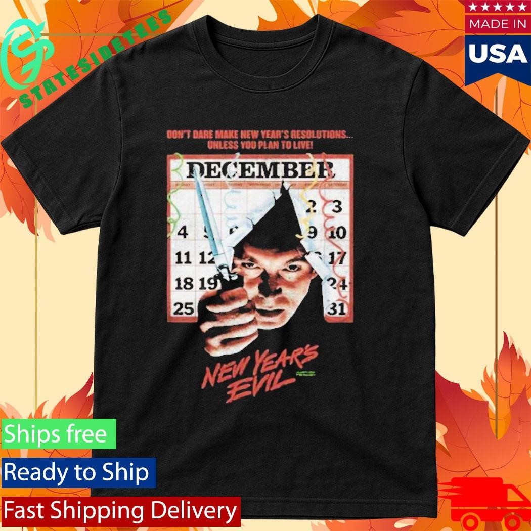 Gutter Garbs New Years Evil Shirt Unisex , , , Long Sleeve Tee