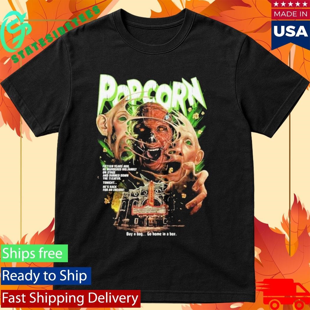 Gutter Garbs Popcorn 35Th Anniversary Shirt Unisex , , , Long Sleeve Tee