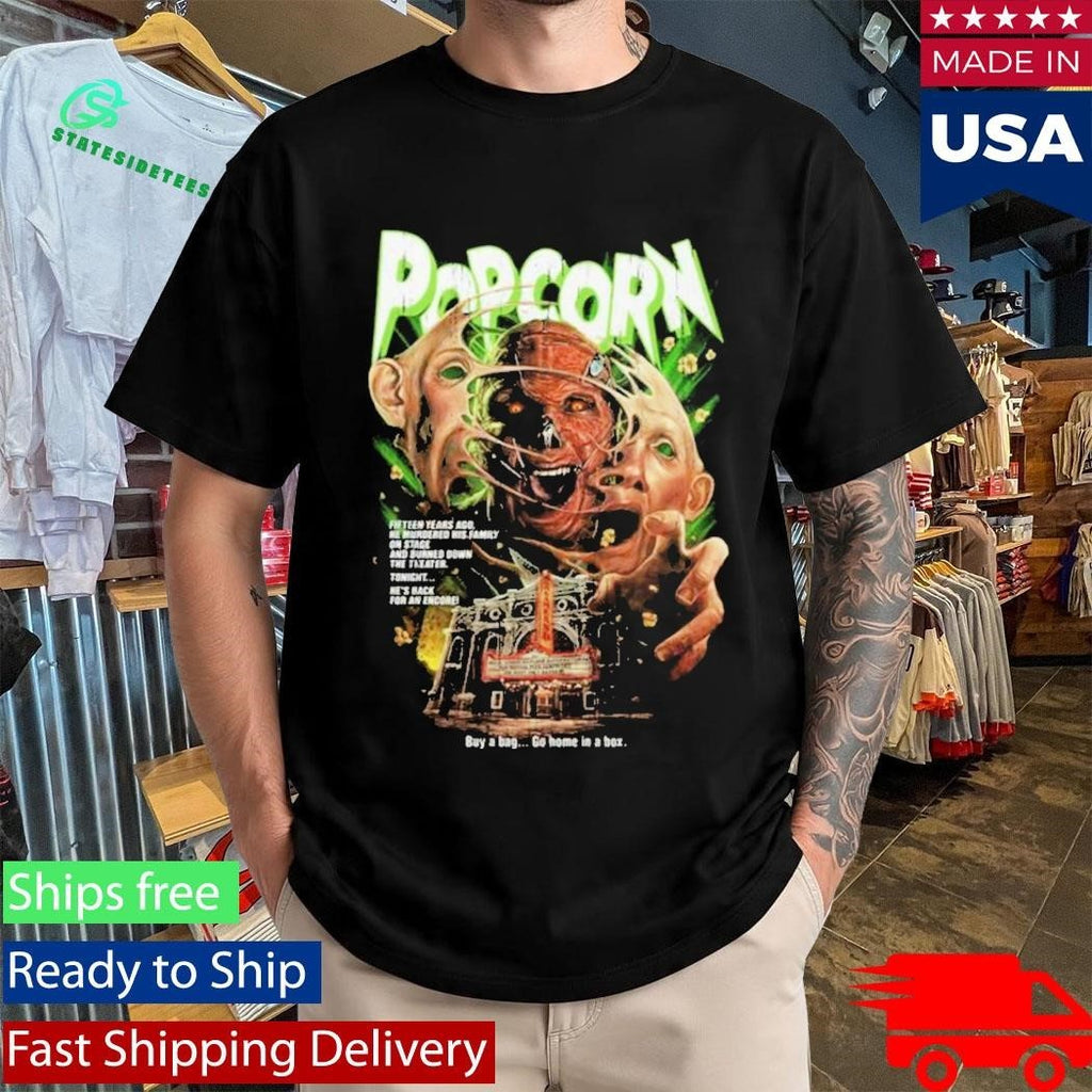 Gutter Garbs Popcorn 35Th Anniversary Shirt Unisex , , , Long Sleeve Tee
