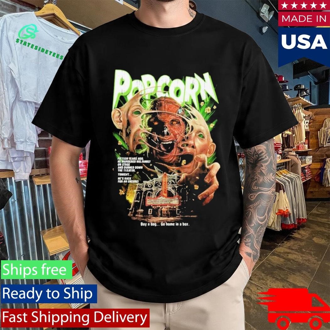 Gutter Garbs Popcorn 35Th Anniversary Shirt Unisex , , , Long Sleeve Tee