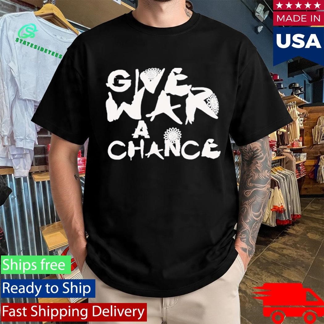 Gwac Give War A Chance Shirt Unisex , , , Long Sleeve Tee