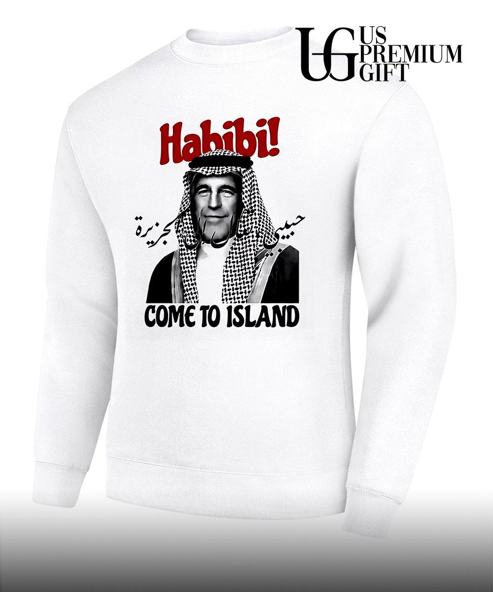 Habibi Come To Island Jeffrey Epstein meme shirt