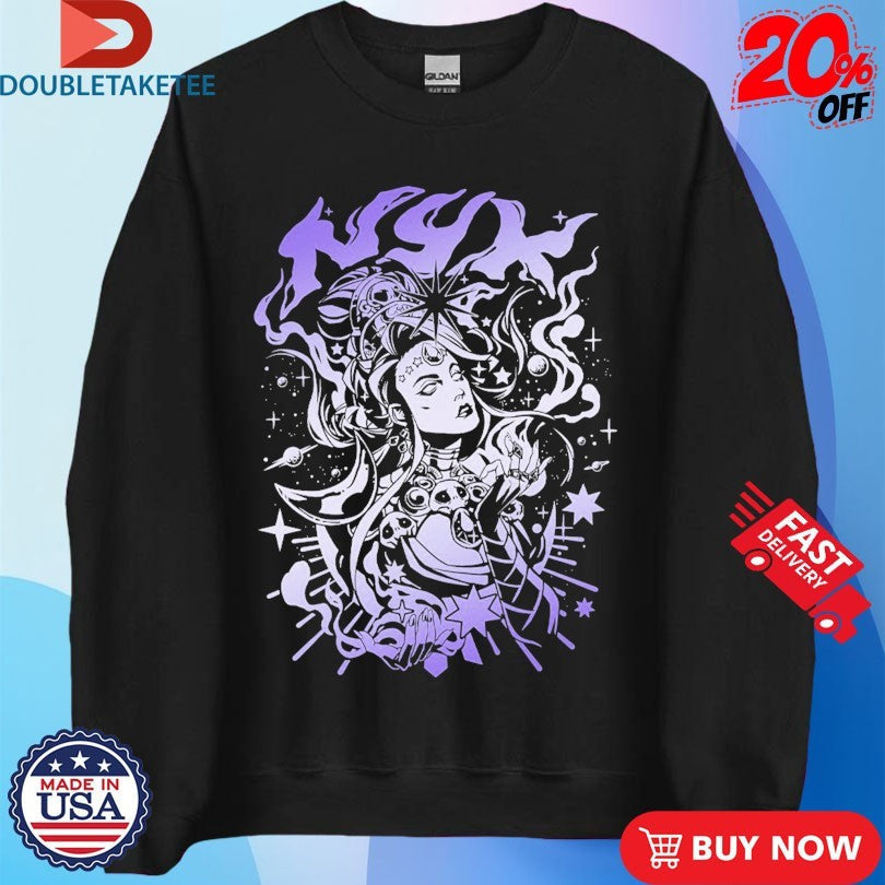 Official Hades Night Incarnate Amethyst Shirts Unisex , , , Long Sleeve Tee