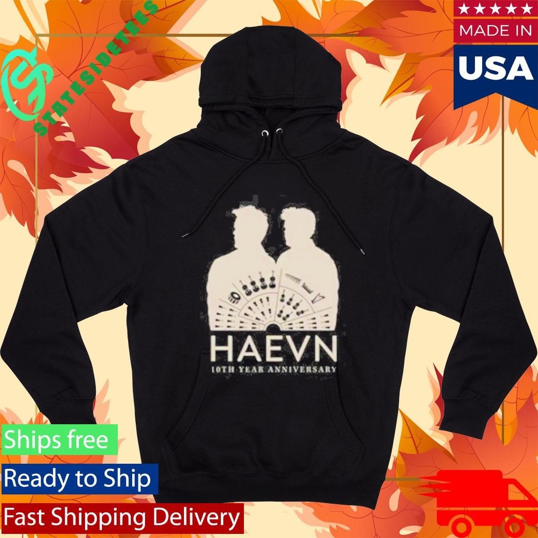 Haevn 10 Year Haevn Anniversary Shirt Unisex , , , Long Sleeve Tee