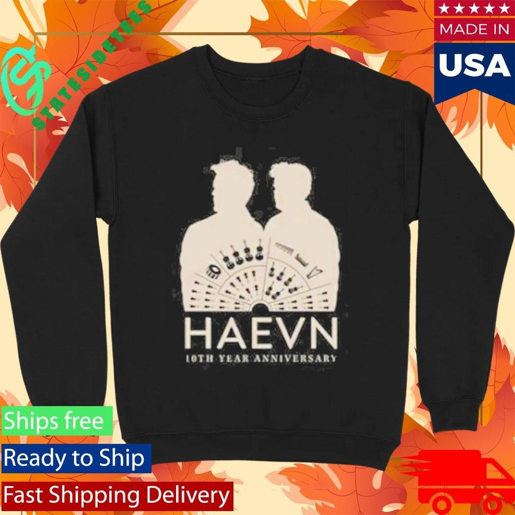 Haevn 10 Year Haevn Anniversary Shirt Unisex , , , Long Sleeve Tee